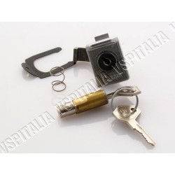 Kit serratura bloccasterzo lunga con guida da 6mm. e serratura bauletto ZADI per Vespa PX 125 fino al telaio VNX1T 43024 - PX 15