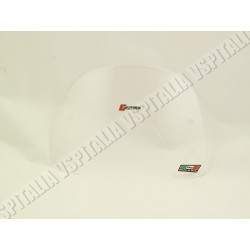 Mini parabrezza FACO trasparente Classic - Altezza 23,5cm , Larghezza 35,5cm - completo di staffe-  per Vespa PX