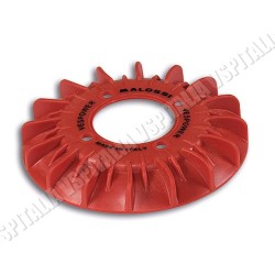 Ventola di ricambio in plastica rossa per accensioni MALOSSI VESPOWER e accensione MALOSSI a rotore interno