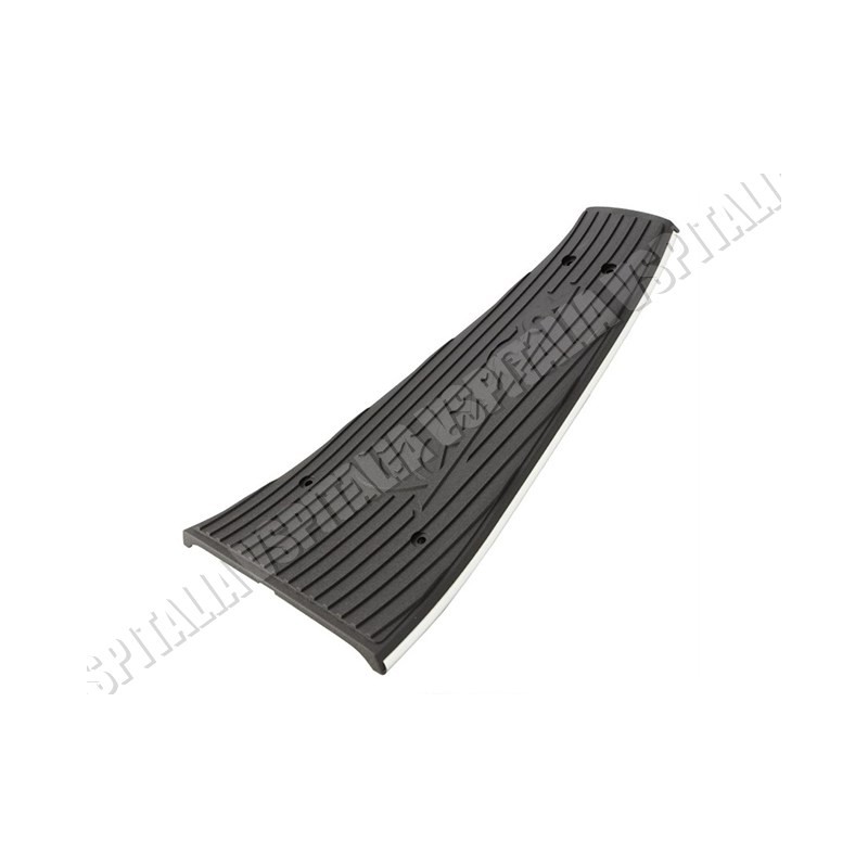 Tappetino centrale nero con fregi in alluminio ORIGINALE PIAGGIO per Vespa PX 2011 - R.O. Piaggio 6732010090