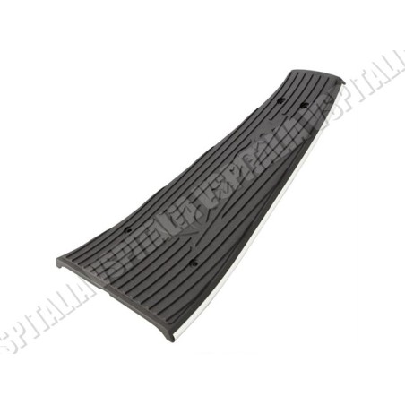 Tappetino centrale nero con fregi in alluminio ORIGINALE PIAGGIO per Vespa PX 2011 - R.O. Piaggio 6732010090