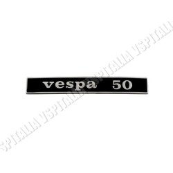 Targhetta posteriore -Vespa 50 - in metallo fissaggio 2 perni per Vespa 50 R dal telaio V5A1T 826604 - R.O. Piaggio 152509