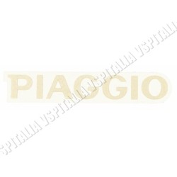 Adesivo -Piaggio- color champagne per mascherina copristerzo ORIGINALE PIAGGIO per Vespa PX dal 1998 e MY - R.O. Piaggio CM00040