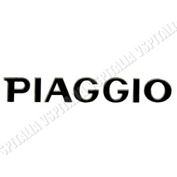 Adesivo -Piaggio- color nero per mascherina copristerzo ORIGINALE PIAGGIO per Vespa PX dal 1998 e MY - R.O. Piaggio CM000402000N