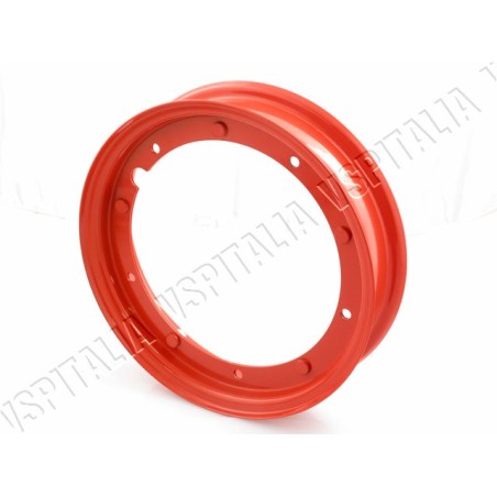 Cerchio scomponibile rosso 10\'\' canale 2.10 per tutti i modelli di Vespa